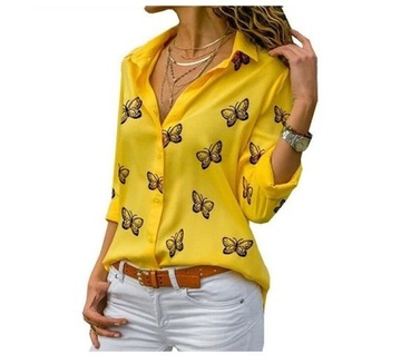 Women Long Sleeve Blouse Oversized Spring Autumn T