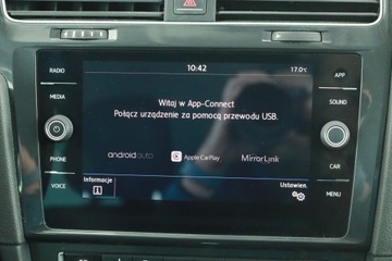 Volkswagen Golf VII Variant 1.4 TSI BlueMotion Technology 125KM 2017 VW Golf 1.4 TSI, Salon Polska, Automat, Klima, zdjęcie 12