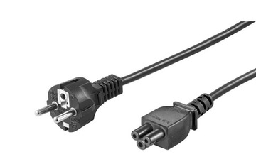 Kabel zasilający Schuko-C5, 1m