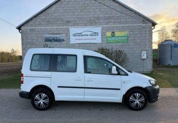 Volkswagen Caddy III Kombi Maxi 2.0 EcoFuel CNG 109KM 2010 Volkswagen Caddy 2.0 MPI 109 KM 5 osobowy Nowa instalacja LPGZarejestrowany, zdjęcie 5