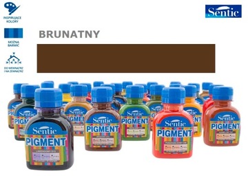 PIGMENT DO FARB EMALII EMULSJI 80 ml BRUNATNY