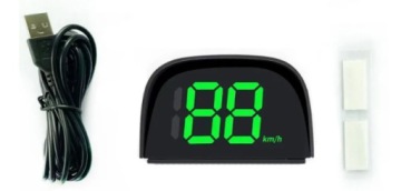 Зеленый цифровой спидометр GPS скорость KM/H дисплей + кабель