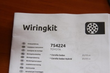 Kabelbaum kabelbaum kabelsatz elektrisch HAKA 13 PIN TOYOTA COROLLA E21 18- Sedan | thumb 3