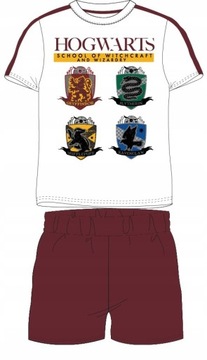 PIŻAMA CHŁOPIĘCA HARRY POTTER KRÓTKI RĘKAW - 134