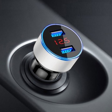РАСПРЕДЕЛИТЕЛЬ ПРИЖИГАЛА, ЗАРЯДНОЕ УСТРОЙСТВО 2, USB, СВЕТОДИОДНЫЙ ВОЛЬТМЕТР
