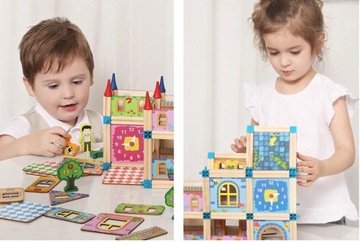 БОЛЬШОЙ НАБОР Строительные блоки для строительства дома