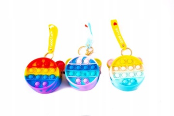 БРЕЛОК ДЛЯ БРЕЛОК КОШЕЛЕК POP IT КОШЕЛЕК Различные цвета