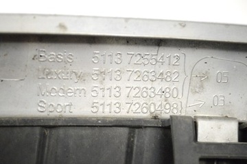 BMW 3 F30 316I 2012 LHD PŘEDNÍ NÁRAZNÍK PRAVÁ LEDVINA MASKA 7255412 7263480