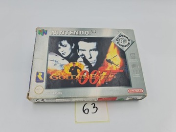 NINTENDO 64 GOLDEN EYE 007 КАРТОННАЯ КОРОБКА