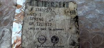 OPEL CASCADA 13- VZPĚRA/TLAKOVAČ ZVEDÁNÍ KRYT KUFRU NOVÝ 13437377
