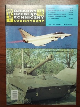 WOJSKOWY PRZEGLĄD TECHNICZNY I LOGISTY. Nr 2/2001