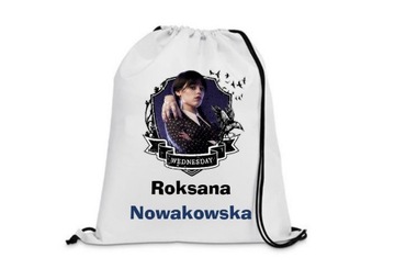 WOREK PLECAK do przedszkola z imieniem DUŻO wzorów