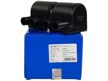 КАТУШКА ЗАЖИГАНИЯ DELPHI OPEL ASTRA G MERIVA 1.6 8V