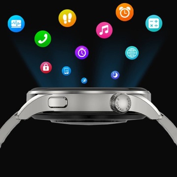 SMARTWATCH ЖЕНСКИЕ ЧАСЫ ГОВОРЯТ ИЗМЕРИТЕЛЬ СЕРДЕЧНОГО РИТМА ЭКГ PL
