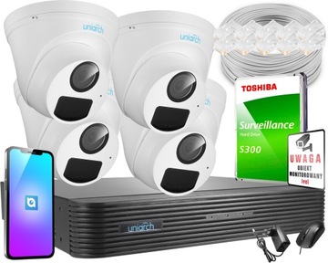 Комплект мониторинга Hikvision IPC-T122-APF28-KIT4