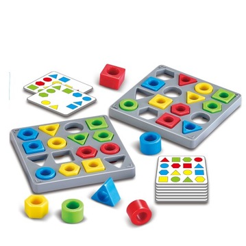 ЛОГИЧЕСКАЯ ИГРА НАВЫКОВ ГОЛОВОЛОМКА С БУТИКАМИ МОНТЕССОРИ В ГЛАВНЫХ УСЛОВИЯХ