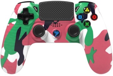 Kontroler COBRA QSP420 PS4 Różowy Moro