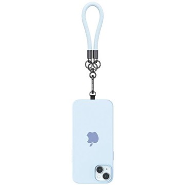 USAMS Uniwersalna smycz do telefonu 30cm niebieski/blue ZB283GS02 (US-ZB283