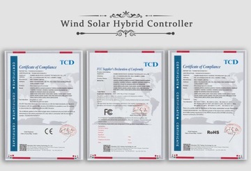 Гибридный контроллер MPPT Wind1000W Solar1000WAuto 24V 48VБез Bluetooth