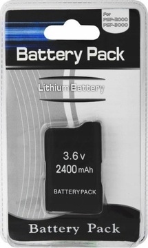 BATERIA DO KONSOLI PSP 2000/3000 2400MAH AKU