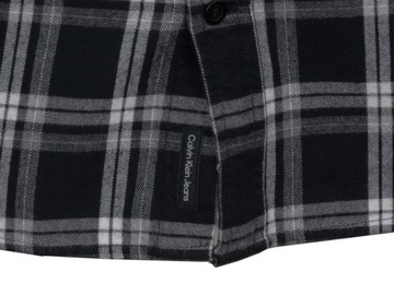 CALVIN KLEIN JEANS koszula męska, kratka flanelowa, M