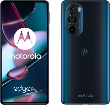 Smartfon Motorola Edge 30 Pro 12 GB / 256 GB niebieski Cosmos Blue