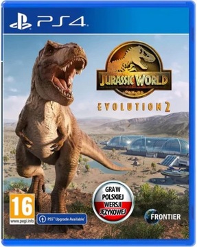 JURASSIC WORLD EVOLUTION 2 - PL - PS4 / PS5 NOWA GRA - Płyta