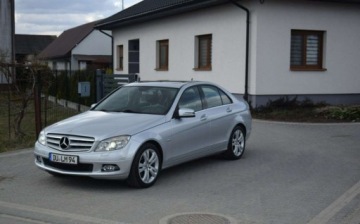 Mercedes Klasa C W204 Limuzyna 1.8 180 K 156KM 2008 Mercedes-Benz Klasa C 1.8B Kompresor 100 TYS KM Super Stan Sprowadzony Opl