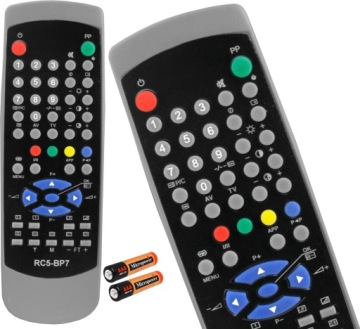 PILOT UNIWERSALNY DO TV TELEWIZORÓW PHILIPS DAEEWOO TELSTAR BATERIE GRATIS