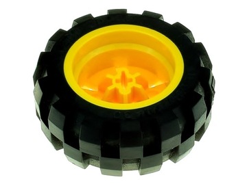 LEGO Koło duże terenowe 6582c01 żółte