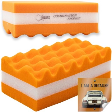 ГУБКА ДЛЯ МЕДОВОЙ КОМБИНАЦИИ ДЛЯ АВТОМОЙКИ ГУБКА ДЛЯ МОЙКИ АВТОМОБИЛЯ БЕЗВОДНАЯ 3 В 1