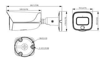 IP-камера Dahua IPC-HFW3249E-AS-LED-0280B 2Mpx