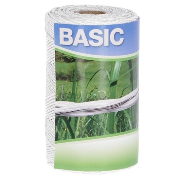 linka splotka BASIC plecionka PASTUCH 250m biała