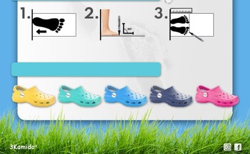 3Kamido Детские тапочки CROCO, тип Кроксы ЭВА, Розовый 30