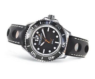 ZEGAREK DIVER VOSTOK AUTOMATIK AMPHIBIA REEF BLACK 080485