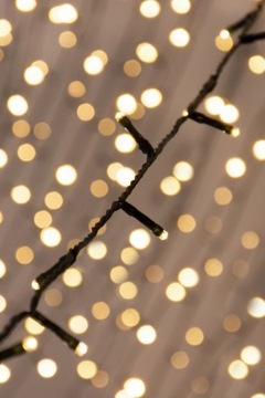 Елочные гирлянды 200 светодиодов теплого белого цвета, программатор