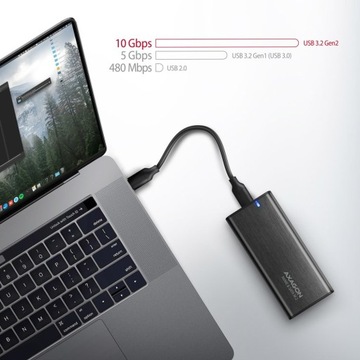 Корпус SSD USB-C 3.2 Gen 2 — M2 NVMe/SATA