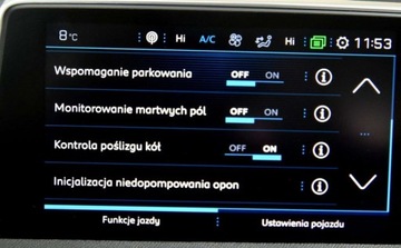 Peugeot 5008 II Crossover 2.0 BlueHDI 150KM 2019 Peugeot 5008 totalny full SKORA Alusy LED Navi. BLIS linne assist Grzane f, zdjęcie 35