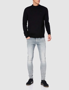 G-STAR Raw Męski sweter premium core mock turtle