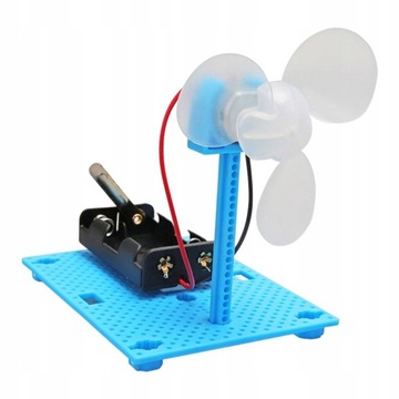 DIY Fan Motor Model Zabawka Nauka Zabawa