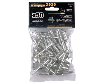 NITY ALUMINIOWE W ROZMIARZE 4,0x18MM PACZKA 50 SZT