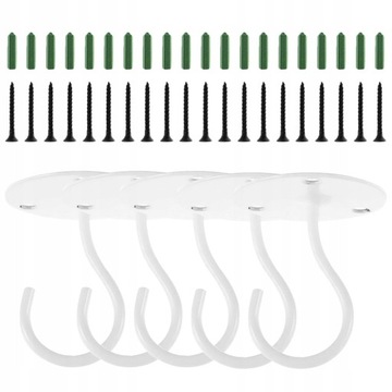 5 шт. металлические потолочные вешалки для семей