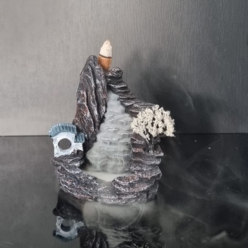 KOMINEK ZAPACHOWY BACKFLOW KADZIELNICA+12 kadzidła PALO SANTO