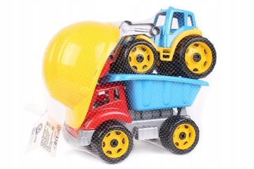 Комплект строительной техники + шлем