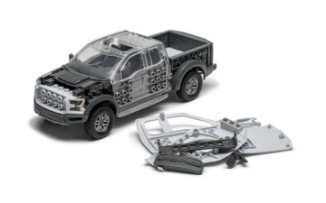 Airfix Quickbuild -ford F -150 Raptor - Grey - модель для складывания