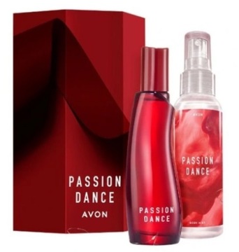 AVON Zestaw upominkowy Passion Dance Woda toaletowa Mgiełka zapachowa