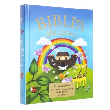 Biblia dla dzieci na Chrzest I Komunię Świętą