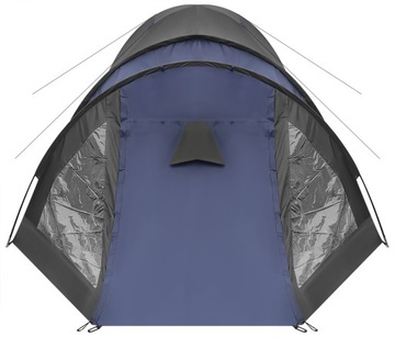 ТУРИСТИЧЕСКАЯ ПАЛАТКА НА 4 ЧЕЛОВЕКА, ТРОПИЧЕСКАЯ ТРОПИЧЕСКАЯ БАВОЧКА ENERO CAMP Cool