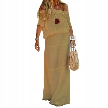 ДЛИННАЯ ПЛЯЖНАЯ ТУНИКА, ВОЗДУШНОЕ ПЛАТЬЕ МАКСИ, ЦВЕТА