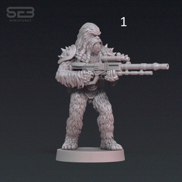 Furry Gladiator model pasuje do gry StarWars Legion 1
